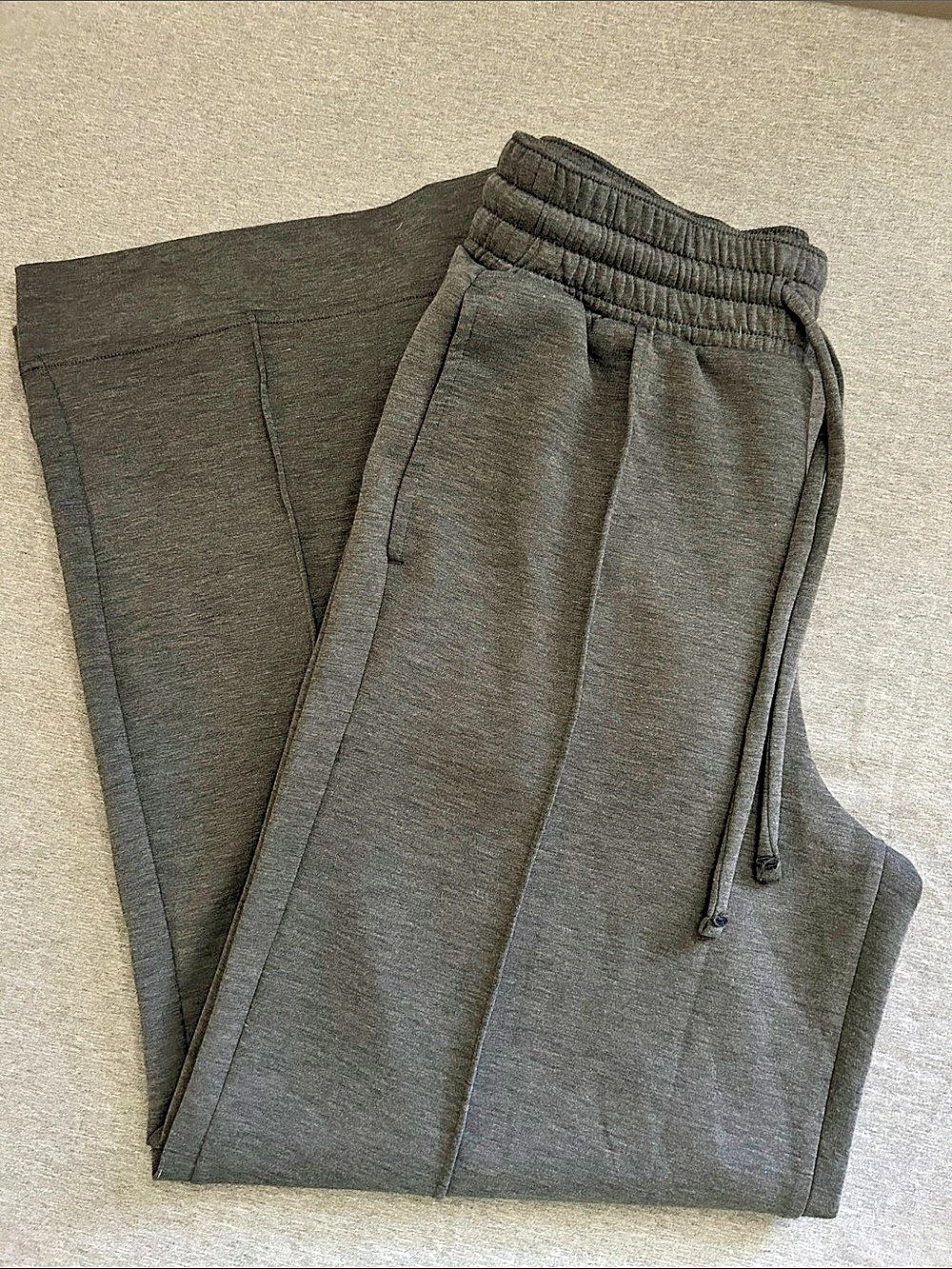 Zenana Gray wide leg Pants Like New